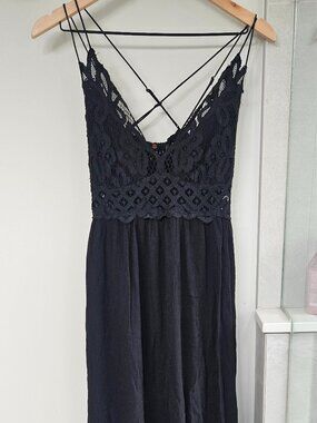 FREE PEOPLE Adella Maxi Slipdress